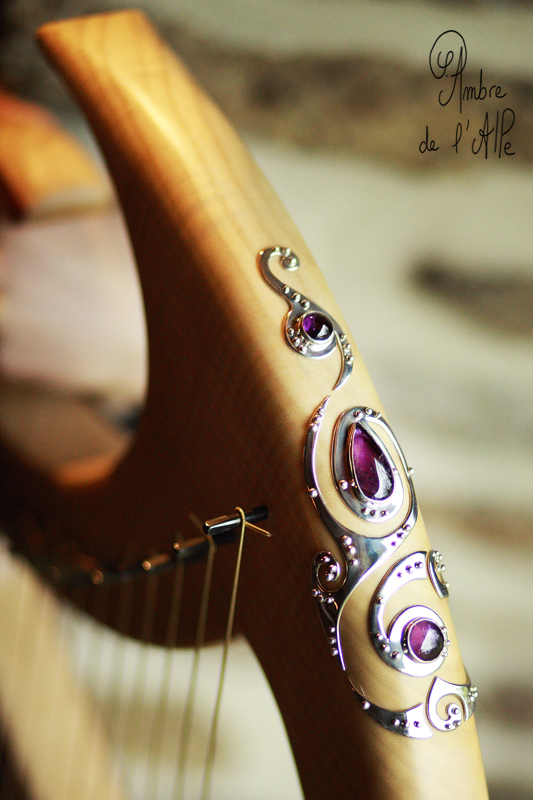 Harpe Lyre Gaelia Atelier Skald